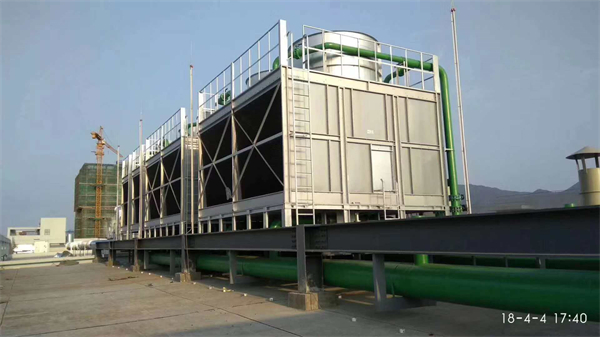 圓形冷卻塔的配水和噴濺裝置,圓形冷卻塔安裝圖