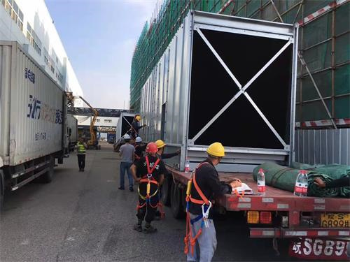 大型冷卻塔填料清洗