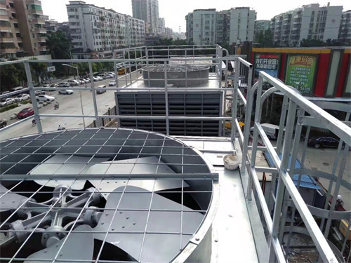 圓形逆流式玻璃鋼涼水塔技術參數,玻璃鋼逆流式冷卻